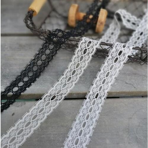 5 Meters Pink Lace Trims Cloth Applique Cotton Costume Lace Trimmings Ribbon Home Textiles Sewing Lace Fabric