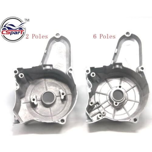2 6 Poles Upper Engine Magnetor Side Cover 50CC 70CC 110CC 125CC Taotao ZongShen Lifan Dirt Bikes Pit Bike Parts ATV Quad Parts