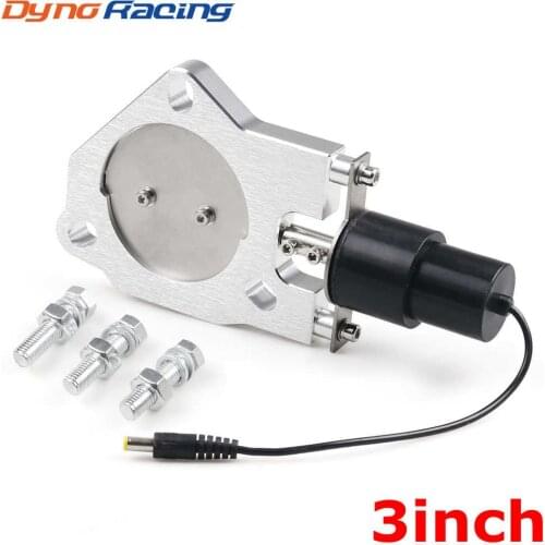 3" 76mm Y Pipe Electric Exhaust Catback Cut Out Kit Fit Remote Control Kits Car Muffler Accessory YC100415-30