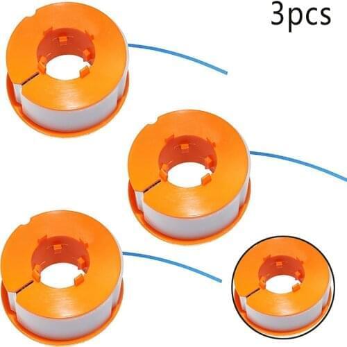 3 X Trimmer Spool & Line For Bosch ART23 Combitrim Comfort & Easytrim Strimmer Garden Tools More Durable Lawn Mower Accessories