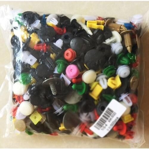 500pcs Mixed Auto Bumper Rivet Fasteners Retainer Push Engine Cover Fender Fastener Clip Door Trim Panel Clip