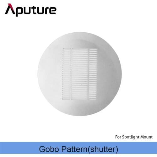 Aputure Shuttered Window Picture Gobo Pattern for Spotlight Mount
