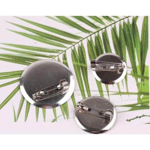 Diy Jewelry Material Pin Buckle Brooch Holder Accessories 12pcs