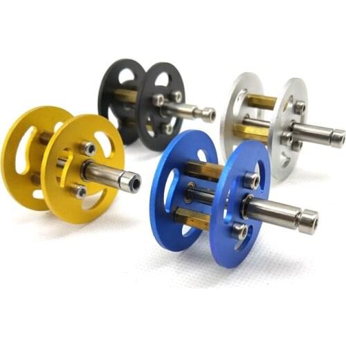 4pcs/lot.38mm Diameter Aluminum Alloy Bearing Wheel / Loading Wheel,High Quality.Remote Control Car Part,for,Tank Chassis