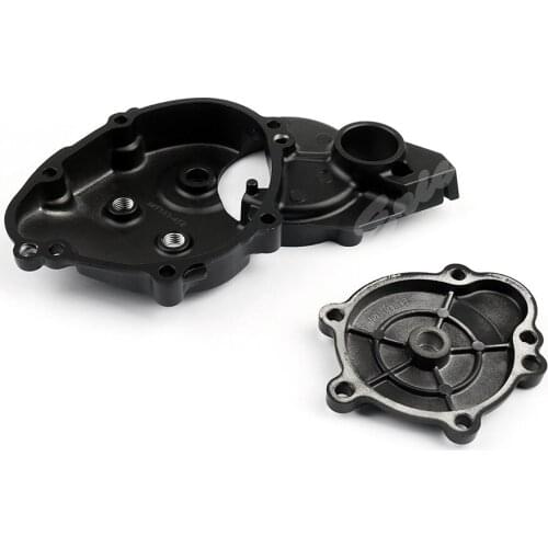 Motorcycle Engine Cover Crankcase Stator Slider Fit For Kawasaki Ninja ZX10R 2006 2007 2008 2009 2010 Black