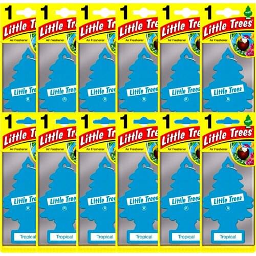 Little Trees Tropikal Aromalı Asma Oto Kokusu 12 Adet
