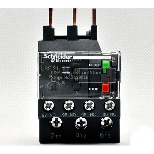 New Original Schneider Electric China Contactor LRE21N Stopped Production LRN21N Thermal Overload Relay Replace LRE21N 12-18A