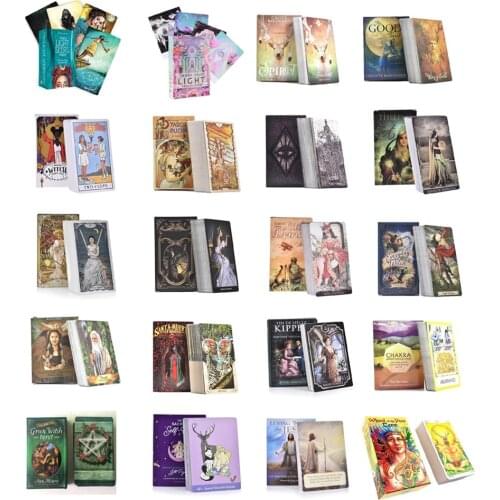 NEW Tarot Cards English Version Deck Tarot And Oracle Cards Oracles Divination Fate Game Playing Card Board Games Entertainment