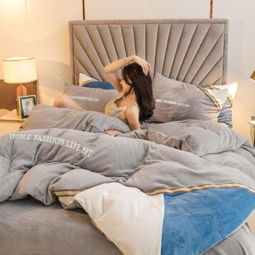 New Joint Bedding Set For Home Bedding Sets New Yarn Sheet Bed Qulit Linens Duvet Set Bed Cover Flat Sheet Full King 2021