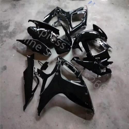 ABS Fairing full black Motorcycle Bodywork Set Fairing kit For Suzuki GSXR600/750 GSXR600-750 2006-2007 2005 06-07 Fairing