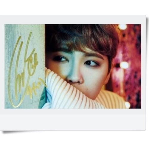 Signed FTISLAND FT Lee HongKi autographed original photo Over 10 years 6 inches freeshipping 062017