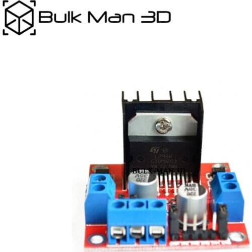 Dual H Bridge DC Stepper Motor Drive Controller Board Module L298N for Arduino Smart Car Robot High Power