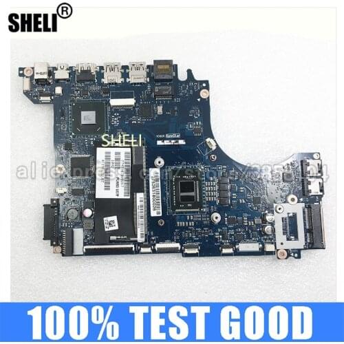 SHELI for Dell XPS L412Z Laptop Motherboard Notebook Pc Mainboard LA-7452P CN-0FYY8M FYY8M 0FYY8M I7-2640M CPU 100% Test OK DDR3