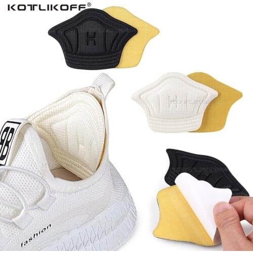 2PCS Men Women Insoles for Sport Running Shoes Adjust Size Heel Liner Grips Protector Sticker Pain Relief Patch Foot Care Insert