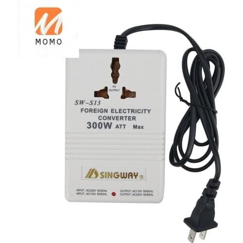 SW-S13 300W AC 220V/110V To AC 110V/220V Two-Way Foreign Electricity Converter Voltage Converter