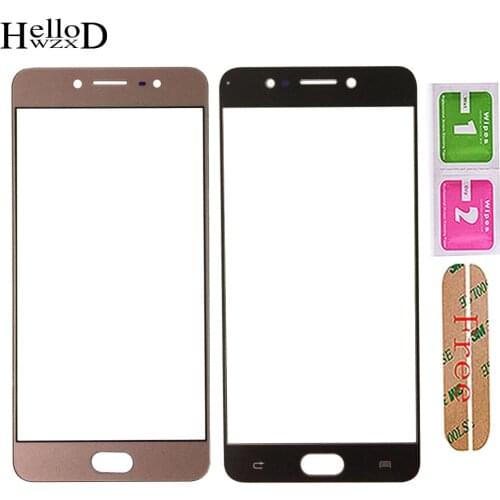 Phone Front Glass For Vivo X7 Front Outer Glass ( No Touch Screen Digitizer Panel ) LCD Outer Glass Parts 3M Glue