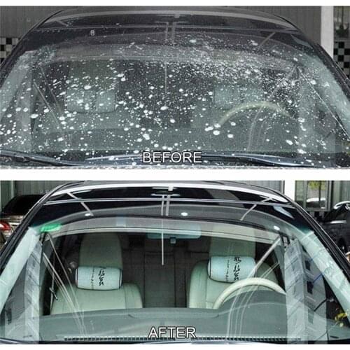 1Pcs Car Windshield Glass Cleaner Car Solid Tablets Wiper Fine Wiper Auto Window Cleaning Effervescent Tablets Car Accessories