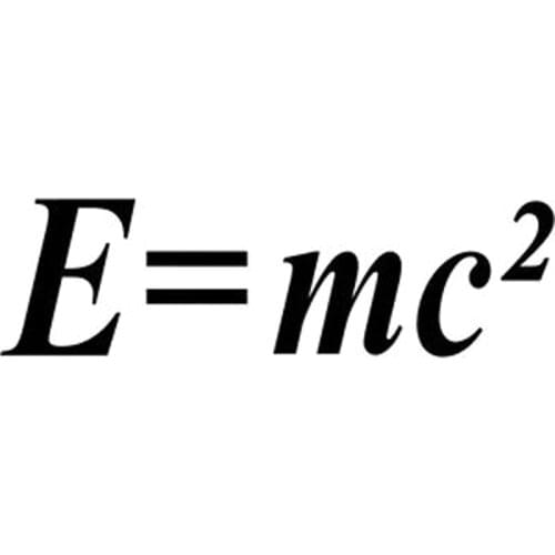 15.5X4.4CM E=MC2 Love math Originality Vinyl Decal Car Sticker Black/Silver Car-styling S8-0439