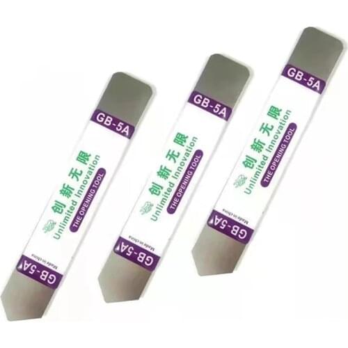 3PCS Soft Thin Stainless Steel Pry Blade LCD Screen Opening Tool for iPhone Repair All Phone Touch Screen Repair Kit Pry Slice