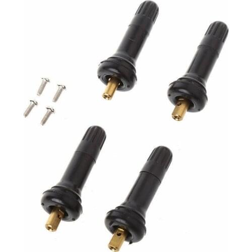 4pcs/set Car TPMS Tire Pressure Sensor Rubber Valve Stem Replacement Accessories For GM-930A GMC Cadillac Chevy