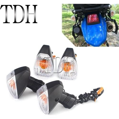 4Pcs Motorcycle Front Rear Turn Signal Light Indicator Amber Blinker Lamp For Kawasaki Ninja ZX6 Rr R 636 KLE 500 650 KLR650 OEM