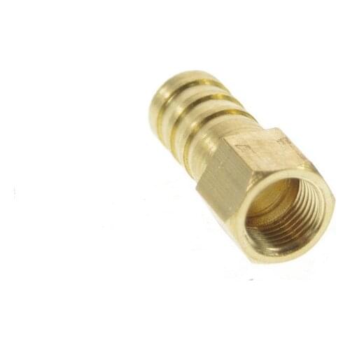 5pcs 1/8" BSP Female-10mm Barb Hose Brass Adapter Coupler