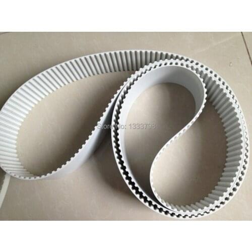 Cheap price strong 25mm width T10 pu timing belt with steel core, closed loop belt