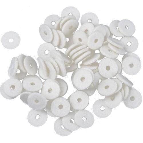 90PCS 1MM/2MM Felt Piano Washers Piano Tuning Accessories