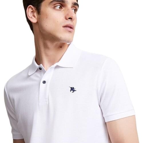 T-SHIRT (Regular Fit) WHITE, NAVY BLUE, BURGUNDY COLOR Modern Cut, Comfortable, daily, Lightweight, Attractive, Cotton, Do not sweat