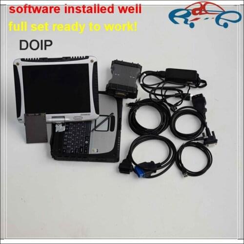 MB Star C6 DOIP 2021.03v software ssd X-entry for MB SD C6 VCI Diagnostic tool with CF-19 Toughbook CF19 4G Ready to work
