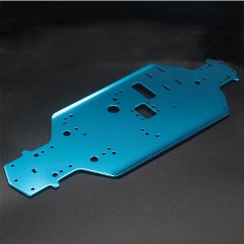HSP 02163 Aluminum Alloy Metal Chassis For 1/10 RC 4WD On-Road Drifting Car Fly Fish 94122