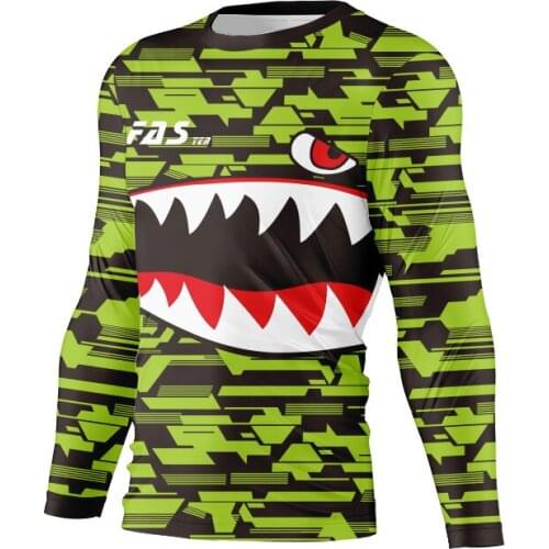 Motorcycle mountain bike team downhill jersey MTB jersey Offroad bicycle locomotive shirt cross country mountain bike