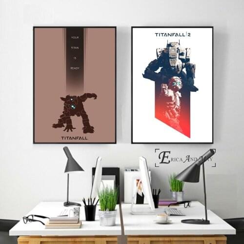 Titanfall Game Simple Characters On Sale Poster Wall Painting Living Room Abstract Canvas Art Pictures For Home Decor No Frame