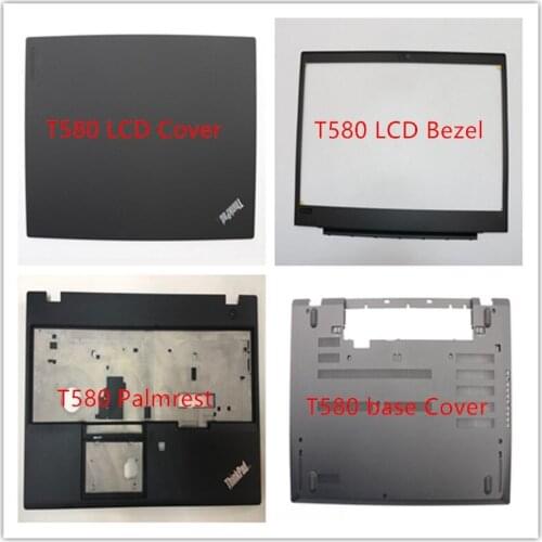 New Lcd Cover For Lenovo ThinkPad T580 P51S LCD COVER LCD Bezel Palmrest Base Bottom Cover FRU 01YU625 01YR467 01YR480 01YT267