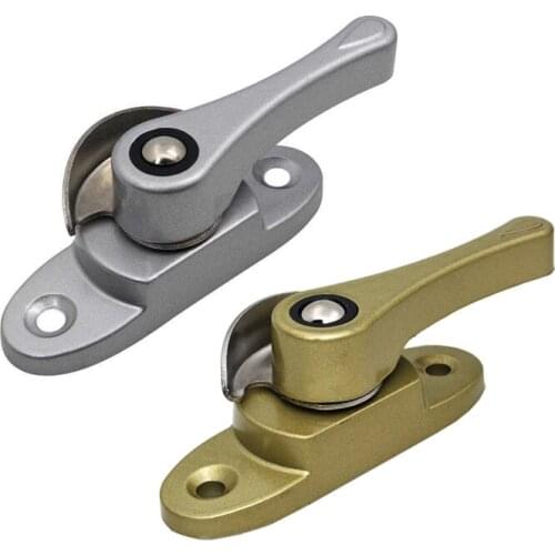 Zinc alloy window drive knob lock platic steel window latch sliding door handle furniture hardware part pull bolt window lock