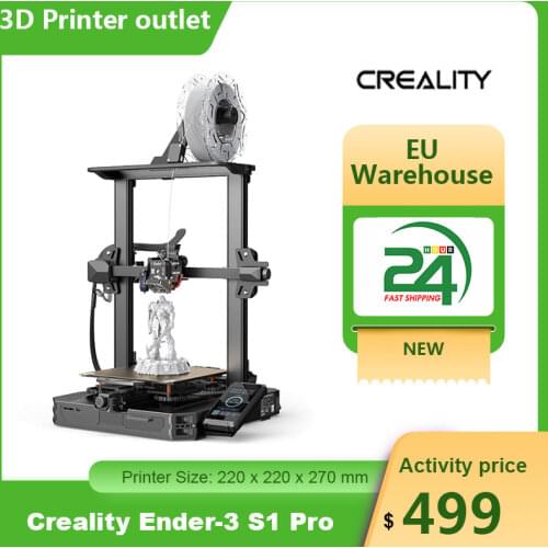 Creality 3D CR-6 SE Upgraded High Precision 3D Printer DIY Kit Printing Size 235*235*250mm with 4.3in HD Color Touchscreen