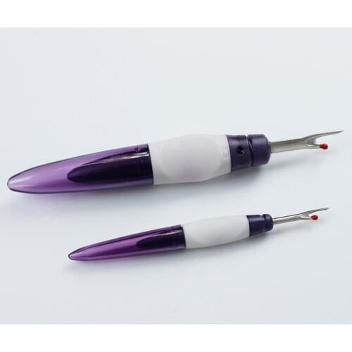 Plastic Handle Craft Thread Cutter Seam Ripper Stitch Unpicker Sewing Tool purple ripper top quality
