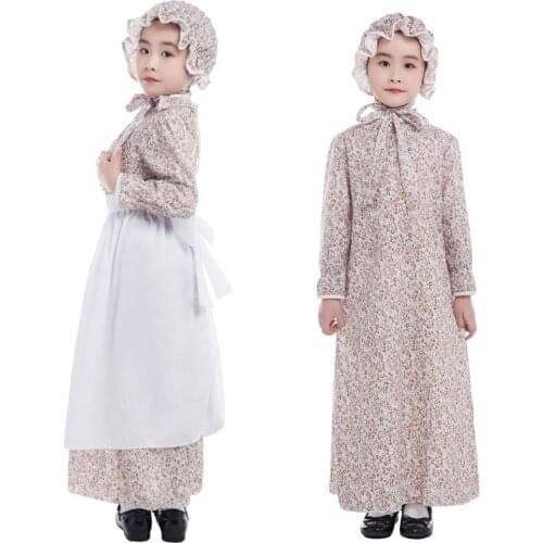 Halloween Wolf grandmother Dress Children Cosplay Fancy Dress Cosplay Outfit Carnival Costume SM1906