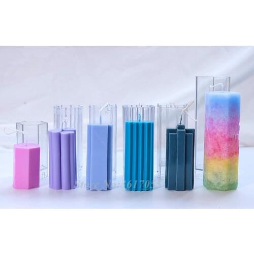 Christmas Aroma Candle Gypsum Making Candle Mold Reusable Candle Mould Handmade Craft DIY Homemade Candle Mould