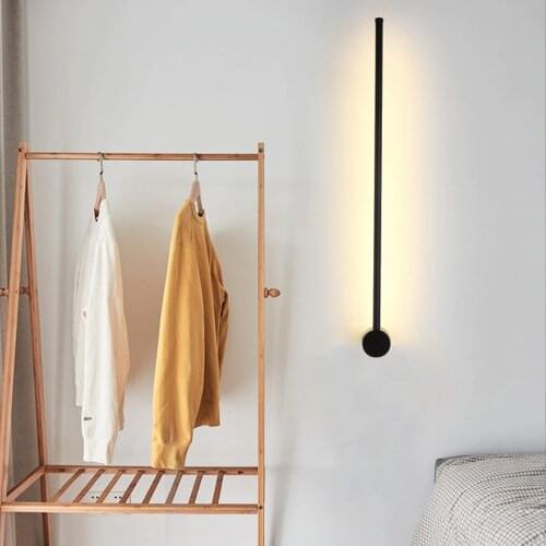 #Led Wall Lamp Long Wall Light Decor For Home Bedroom Living Room Surface Mounted Sofa Background Wall Sconce Lighting Fixture