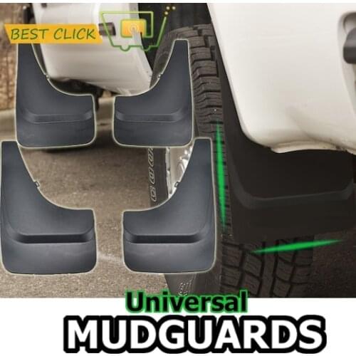 Universal Pickup SUV Mud Flaps Pick-up Splash Guards For Ford F Dodge Ram GMC Sierra Silverado Toyota Tundra Tocoma Nissan Titan