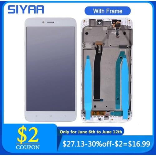For Xiaomi Redmi 4X LCD Display Touch Screen Digitizer Assembly Replacement With Frame For Xiaomi Redmi 4X + Free Tools
