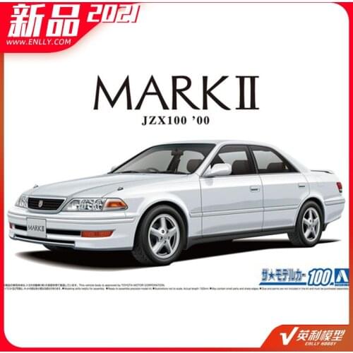 1/24 Car Assembly Model Toyota JZX100 MarkII TourerV `00 06220 Plastic Kit Building Model