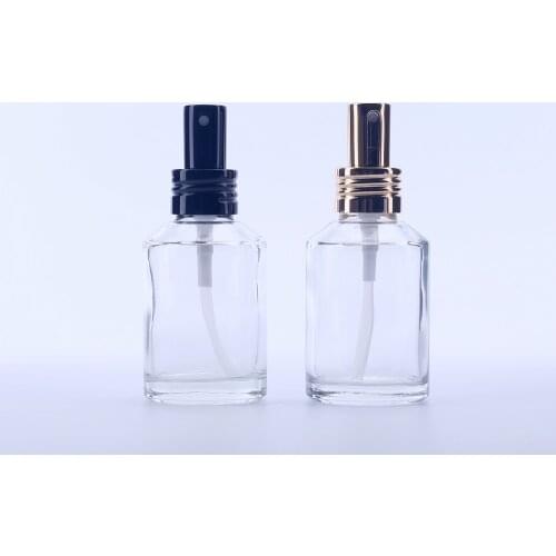 160Pcs 60ML Portable perfumaria Refillable Clear Bottle With Spray Empty Cosmetic Containers Atomizer Bottle For Travel Tool