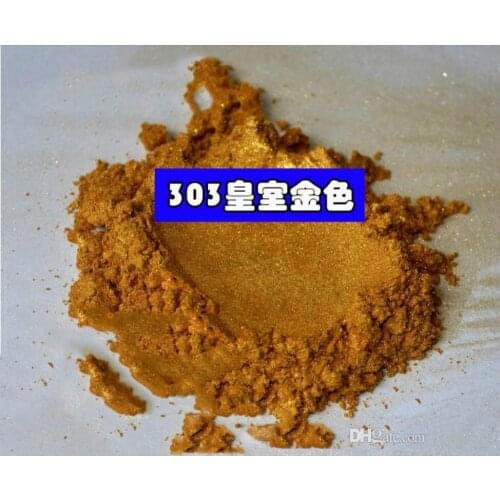 303 gold Colorful Pearl Powder for make up,many colors mica powder for nail glitter,Pearlescent Powder Cosmetic pigment 500g