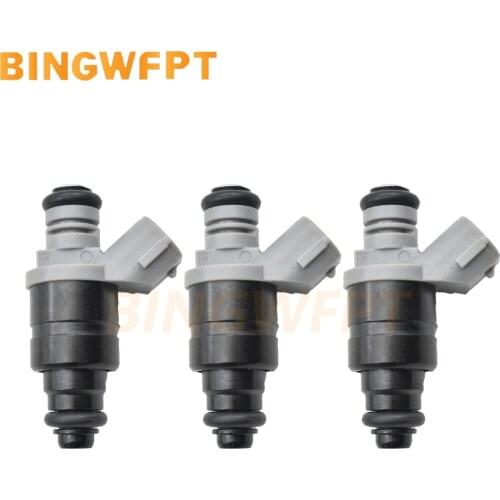 3X Fuel Injector For Mitsubushi Colt Z30 MR988977 Car Styling Engine Nozzle Injection Flow Matched Injector Valve