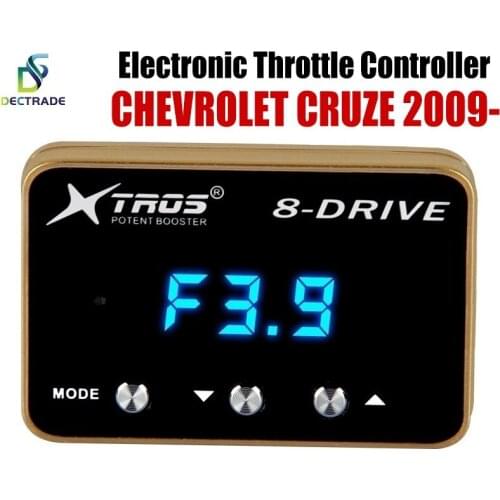 DECTRADE Car Electronic Throttle Controller Racing Accelerator Potent Booster For Chevrolet Cruze 2009- Tuning Parts 8 Drive