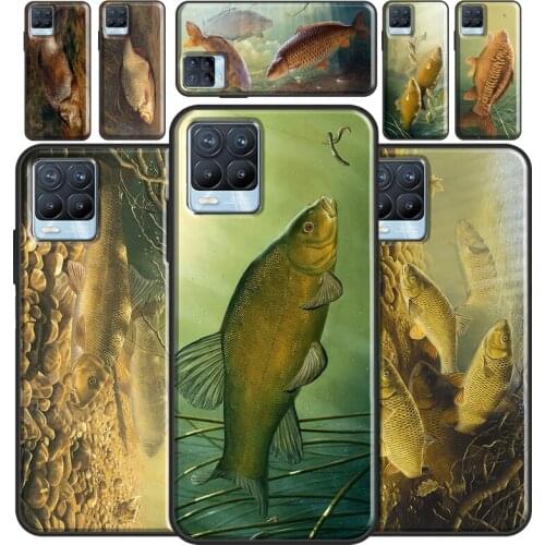 Chub Carp Fish For OPPO Realme 7 Pro 8 Pro Q3 C3 C21 GT Case For OnePlus 8T 9R Nord 2 7 8 9 Pro Cover