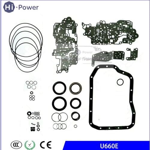 U660E Transmission Rebuild Kit Seals Repair Kit For TOYOTA 6 Speed