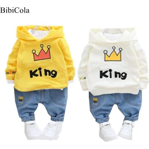 Infant Clothing Sets Baby Suit 2021 Autumn Spring Clothes For Newborn Baby Boys Clothes Hoodie+Pant 2pcs Outfit Kids Costume